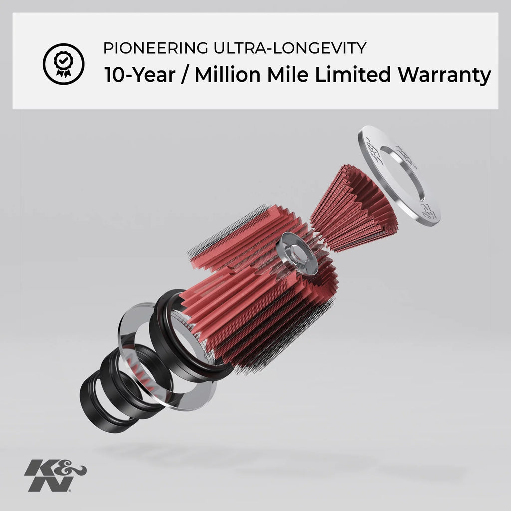 K&N Engine Air Filter: High Capability Premium, Washable, Industrial Replacement Filter, Heavy Duty: 38-2031S