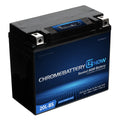 Chrome Battery Now Ytx20l-bs (20l-bs 12 Volt,18 Ah, 270 Cca) Chipset Wireless Smartphone Connectivity AGM Battery for Personal Liquid - Brp (sea-doo) 900 Gti 90 Years (2018 - 2020)