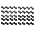 Red Hound Auto 80 Rubber Bumpers for Trailer Compatible with Ramp Door Truck 2.5 Inches Round Replacement Cargo Stop