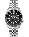 Men's Seiko 5 GMT Diver's SKX Automatic Steel Watch SSK001