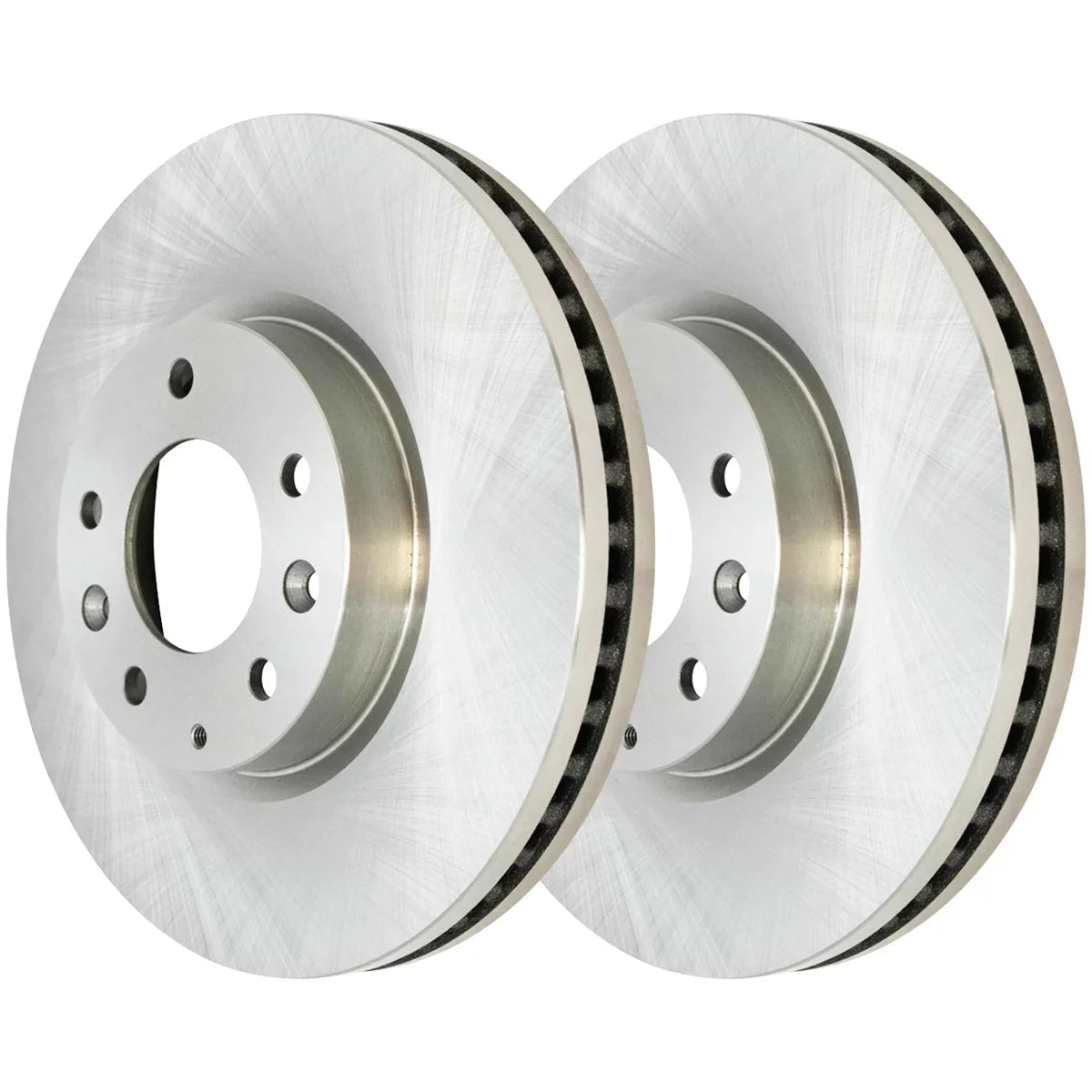 AutoShack Front Brake Rotors and Ceramic Pads Kit Driver and Passenger Side Replacement for 2007 2008 2009 2010 2011 2012 Mazda CX-7 2.3L 2.5L AWD FWD