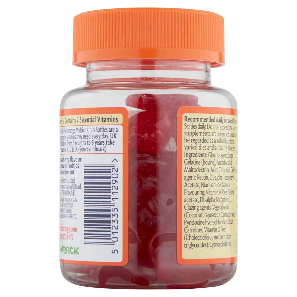 Haliborange Kids Multivitamin Strawberry Softies 30's (Pack of 3)