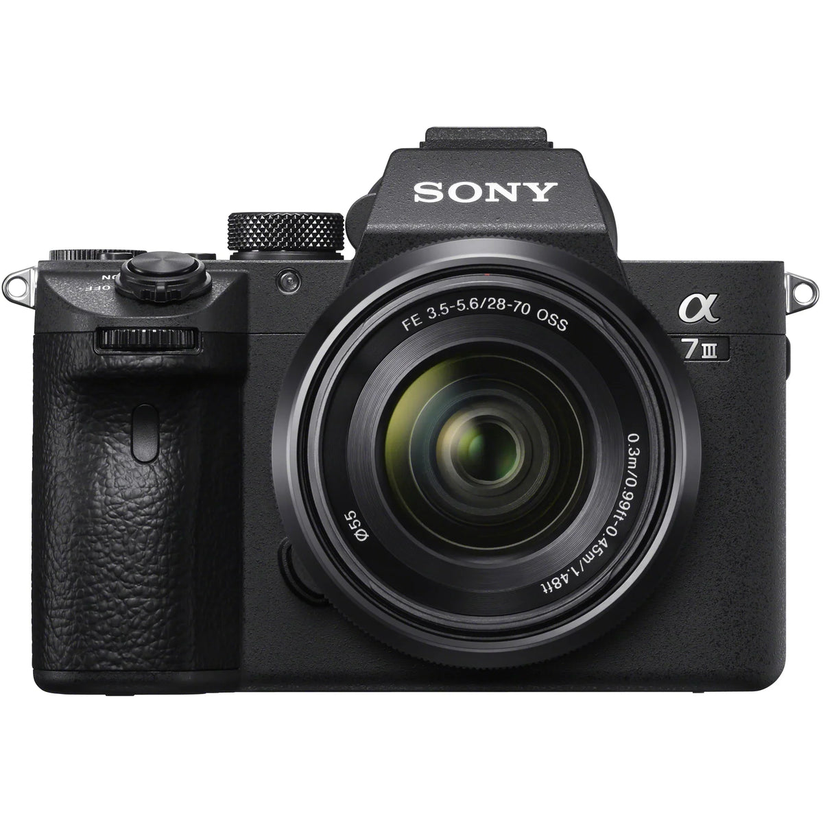 a7 III Mirrorless Full Frame Camera Body with 28-70mm F3.5-5.6 OSS Lens ILCE-7M3K/B Double Battery Content Creator Bundle with Deco Gear Photography Backpack + 64GB Card + External Charger Kit