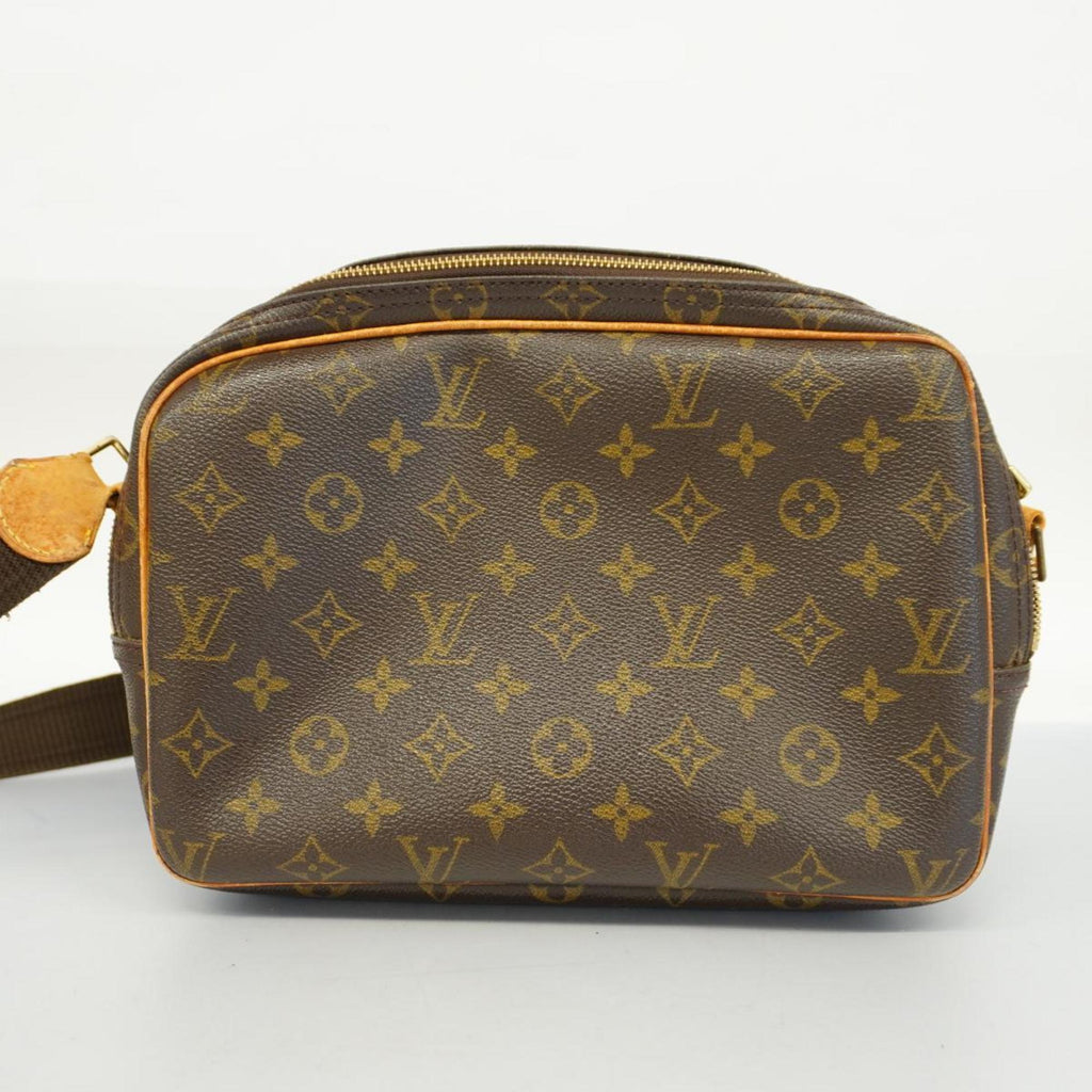 Pre-Owned Louis Vuitton Shoulder Bag Monogram Reporter PM M45254 Brown Ladies (Good)