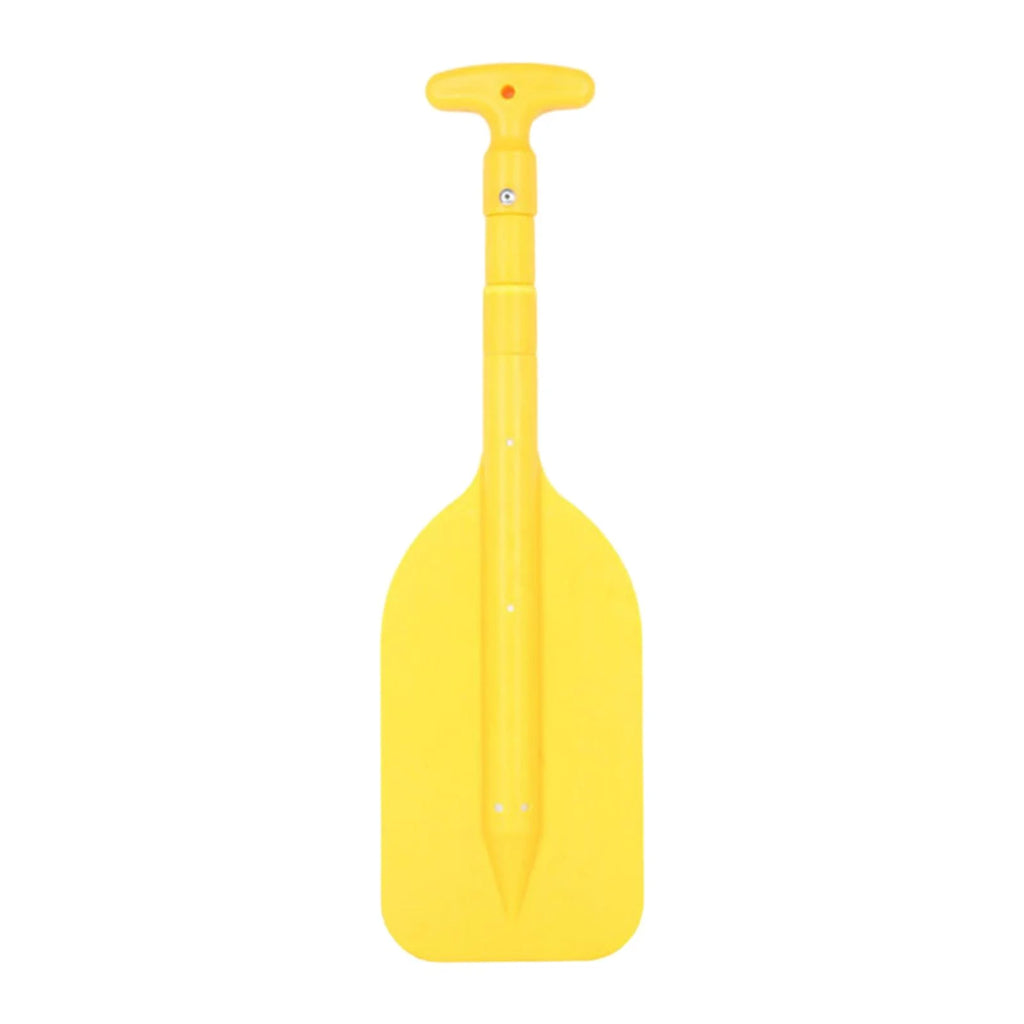 BAOSITY Canoeing Paddle Flexible Tough Beginners Float Boat Paddle Boat Oars for Canoe Outdoor Activities Sports Kayaking Yellow