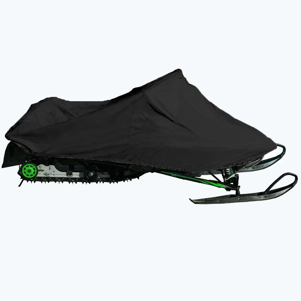 200 Denier Storage Snowmobile Cover Compatible for the 2007-2009 Arctic Cat Model F1000 SNO PRO Snowmachine Sled. All Black.