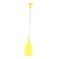 BAOSITY Canoeing Paddle Flexible Tough Beginners Float Boat Paddle Boat Oars for Canoe Outdoor Activities Sports Kayaking Yellow