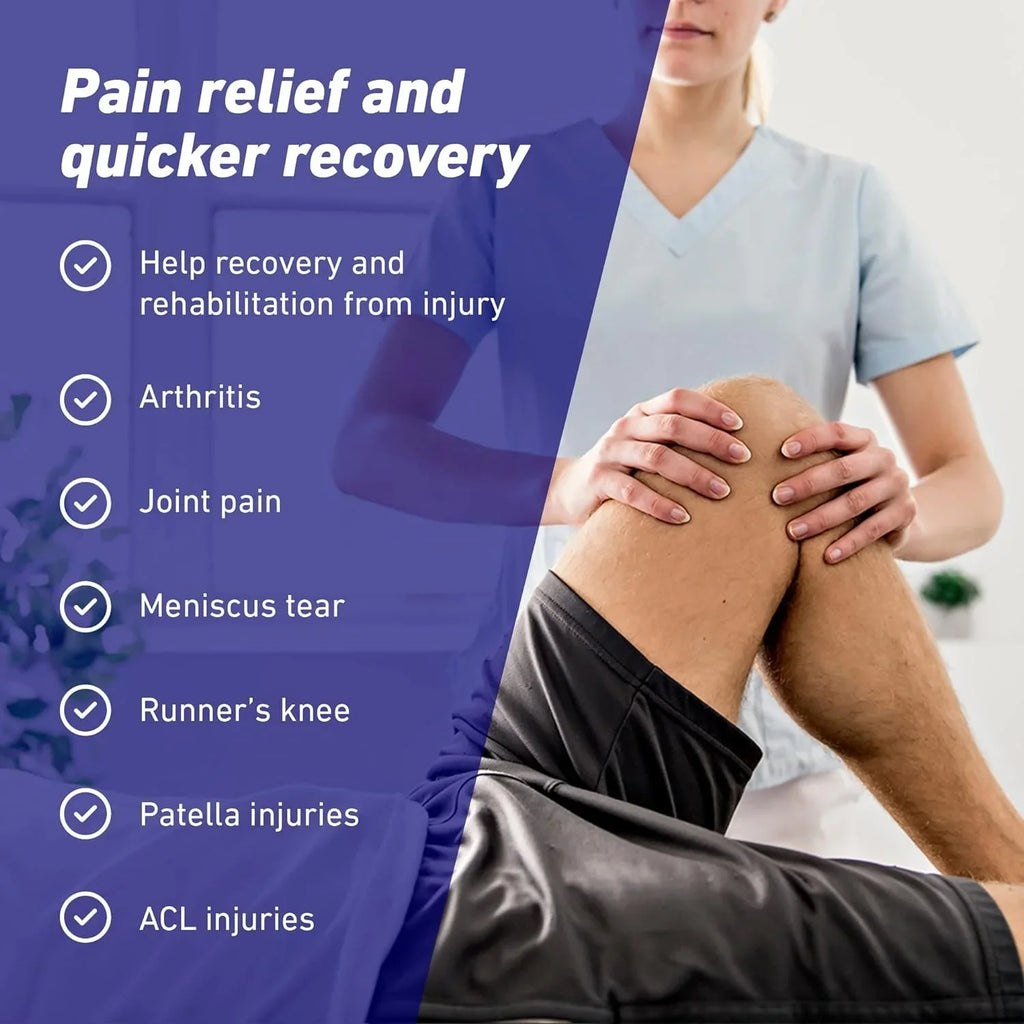 Neo-G Knee Support, Open Patella Knee Support for Knee Pain Arthritis, Joint Pain Relief, Meniscus tear, runners knee, patella injuries Knee support for women and men - Adjustable Compression