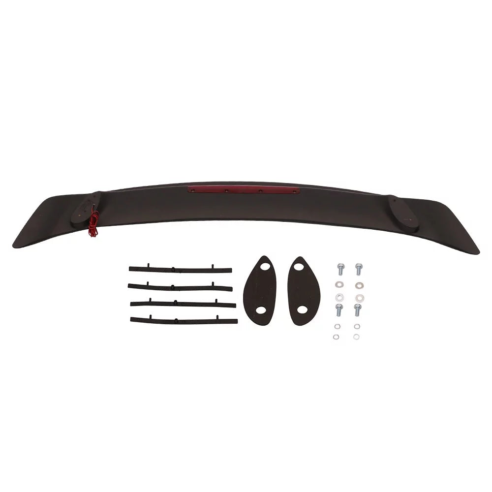 Ikon Motorsports Compatible with 07-11 Toyota Camry JDM Style Rear Trunk Spoiler Wing Matte Black ABS Plastics 2007 2008 2009 2010 2011