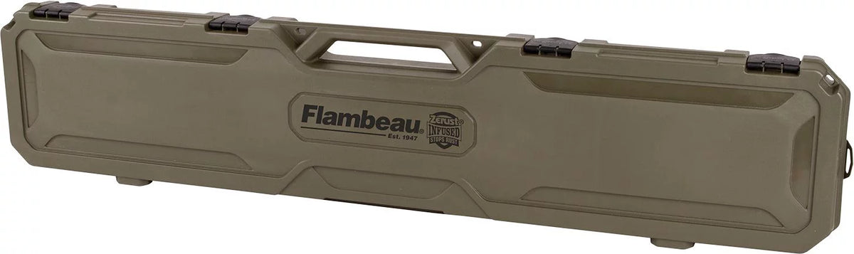 Flambeau Outdoors, 50.5 inches Long Zerust Second-hand Gun Case, Green, Plastic, 6464FZ