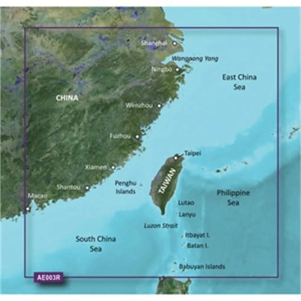 Garmin BlueChart® g3 Vision® HD - VAE003R - Taiwan - microSD™/SD™