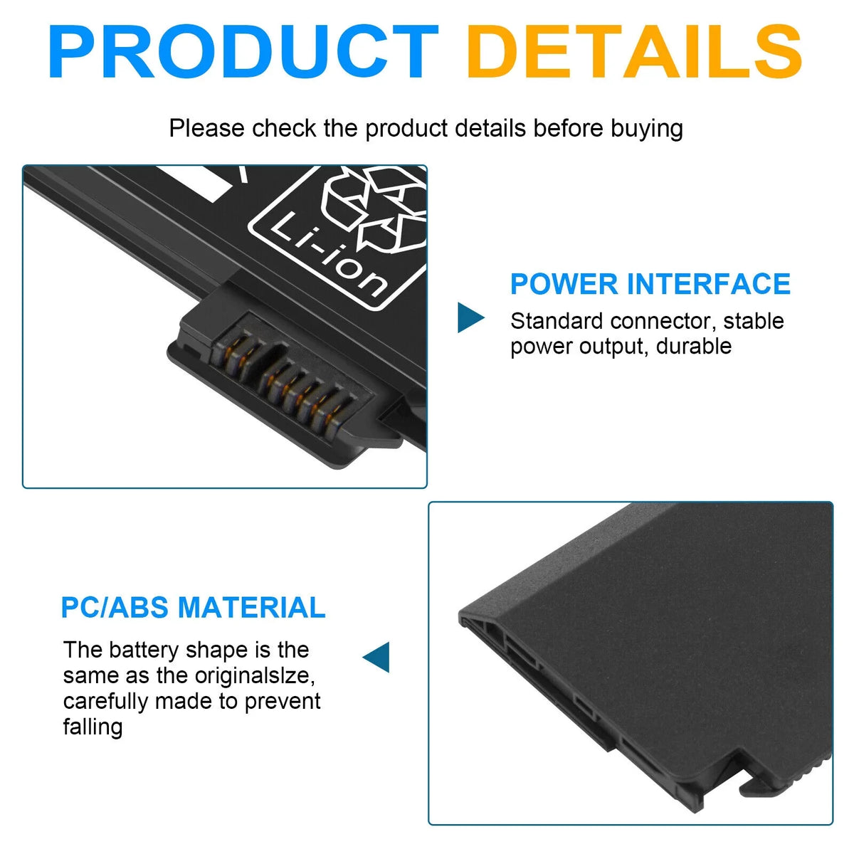 Battery For ThinkPad L450 T470P L470 T560 T440 T460 45N1130 45N1125 24Wh