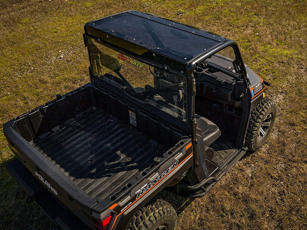 SuperATV Dark Tinted Polaris Ranger Roof for 2015|2016 XP 570 (PRO|FIT Cab)|2013+ XP 900|2017+ XP 1000|2015|2018 1000 Diesel|USA Made|ROOF-P-RAN1K-71#RT