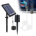 Anself Solar Pond Aerator with Air Pump, 3 Modes, 4W, No Noise, Efficient Oxygenation Pump, Ideal for Pond Stock Fishing Hydroponics