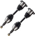 Detroit Axle - 4WD Front CV Axle Shafts Replacement for Chevy GMC K1500 K2500 Pickup Tahoe Yukon Fits select: 1999-2000 CHEVROLET SILVERADO C1500, 2005-2006 CHEVROLET SILVERADO K1500