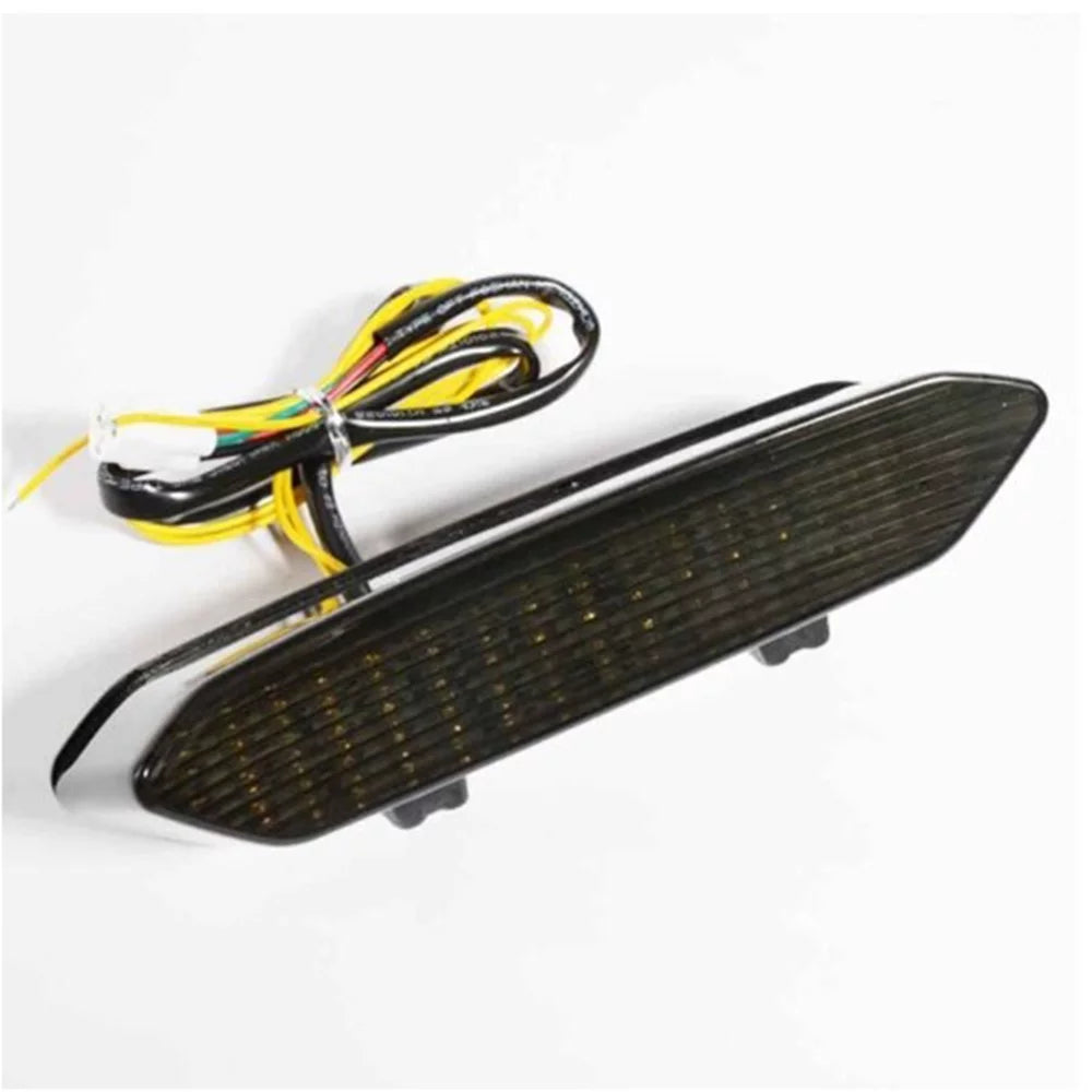 12V LED Taillight, Smoke Lens, ABS plastic, for YAMAHA YZF R1 2002-2003(18 x 3.5 x 4cm)