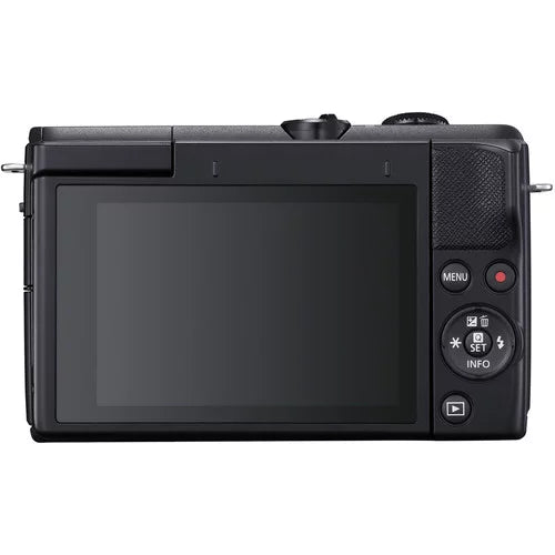 EOS M200 Mirrorless Digital Camera with 15-45mm Lens (Black) + 128GB Kit