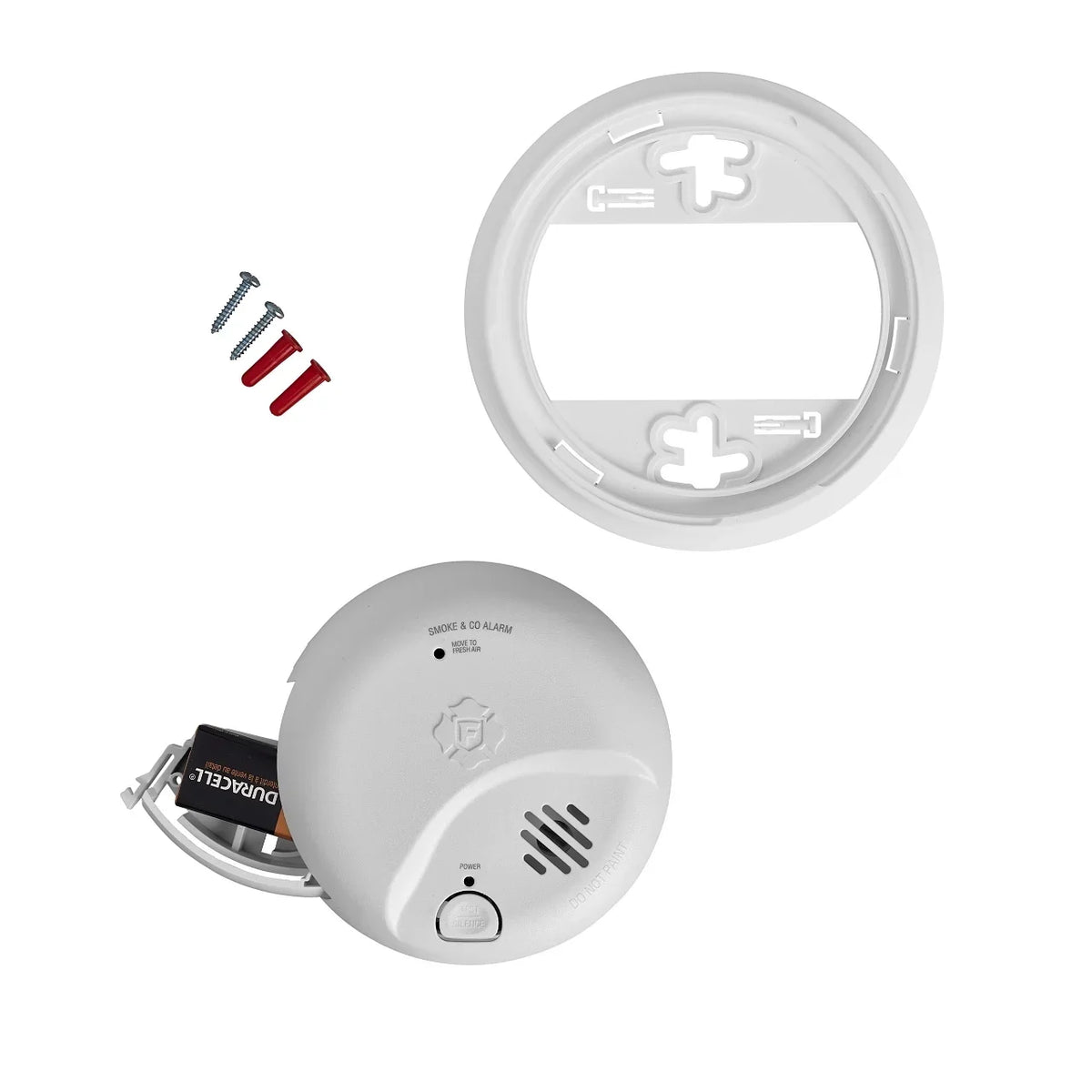 BRK Battery-Powered Ionization Smoke and Carbon Monoxide Detector