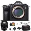 Alpha a9 Mirrorless Camera ILCE9/B With FE 24-70mm Lens, Soft Bag, Additional Battery, 64GB Memory Card, Card Reader , Plus Essential Accessories