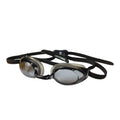 FINIS Lightning Goggles - Competitive Swim Goggles for Women and Men - Fluid Swimming Goggles with Adjustable Silicone Straps - Adult Swim Goggles with 4 Interchangeable Nose Pieces - Black/Smoke