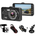 Front and Rear 1080P Dashcams for Cars iMounTEK Dual Dash Cam with 4in Touch IPS Display Car Camera Driving Recorder for Taxi