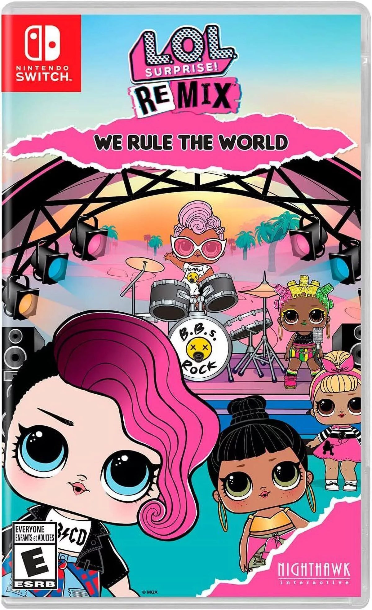 L.O.L. Surprise! Remix: We Rule The World - Nintendo Switch [Nighthawk Kids] NEW