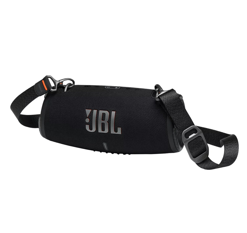 JBL Xtreme 3 Black Portable Bluetooth Speaker w/divvi! Hardshell Case Kit
