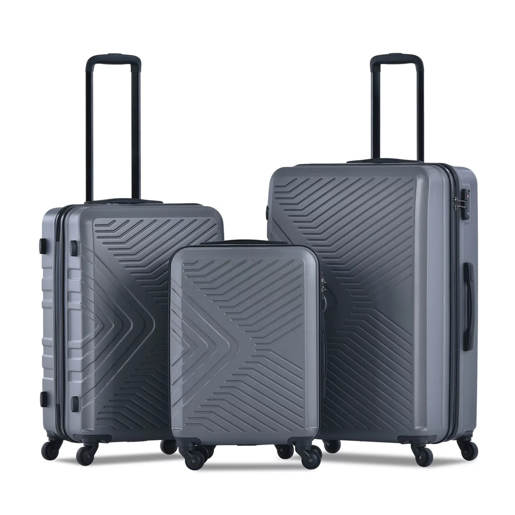 Long-lasting ABS Luggage Set with TSA Lock - Effortless Travel