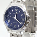 Pre-Owned CITIZEN Men's Watch Exceed CB1080-52L Light-Powered Eco-Drive Blue Dial (Like New)