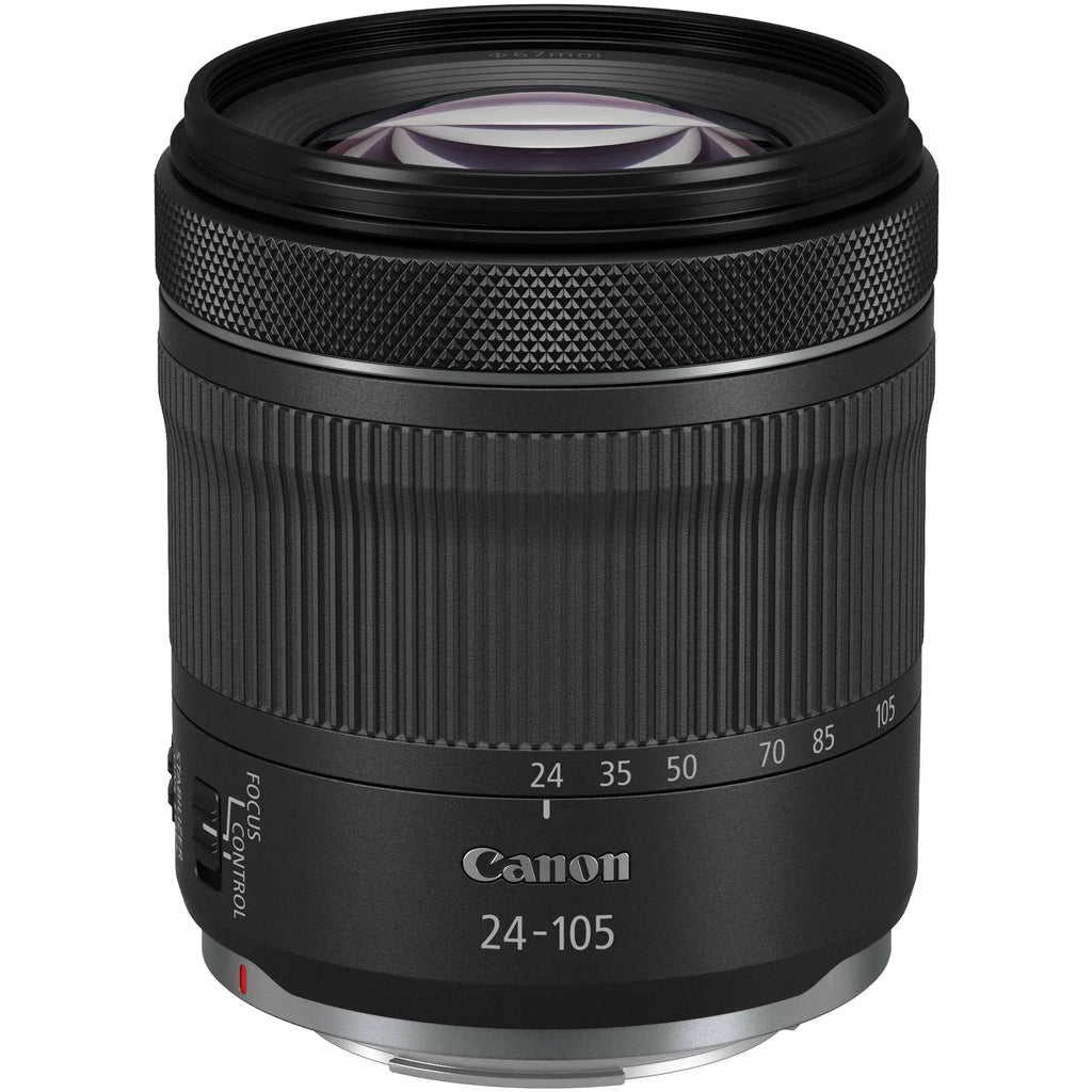 EOS R5 Mirrorless Camera with RF24-105mm + 75-300mm Lens + Mount Adapter + 2 Pack SanDisk 32GB + ZeeTech Accessory