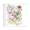 Stupell Industries Garden Flowers Pattern Botanical & Floral Painting Unframed Art Print Wall Art, 12 x 12