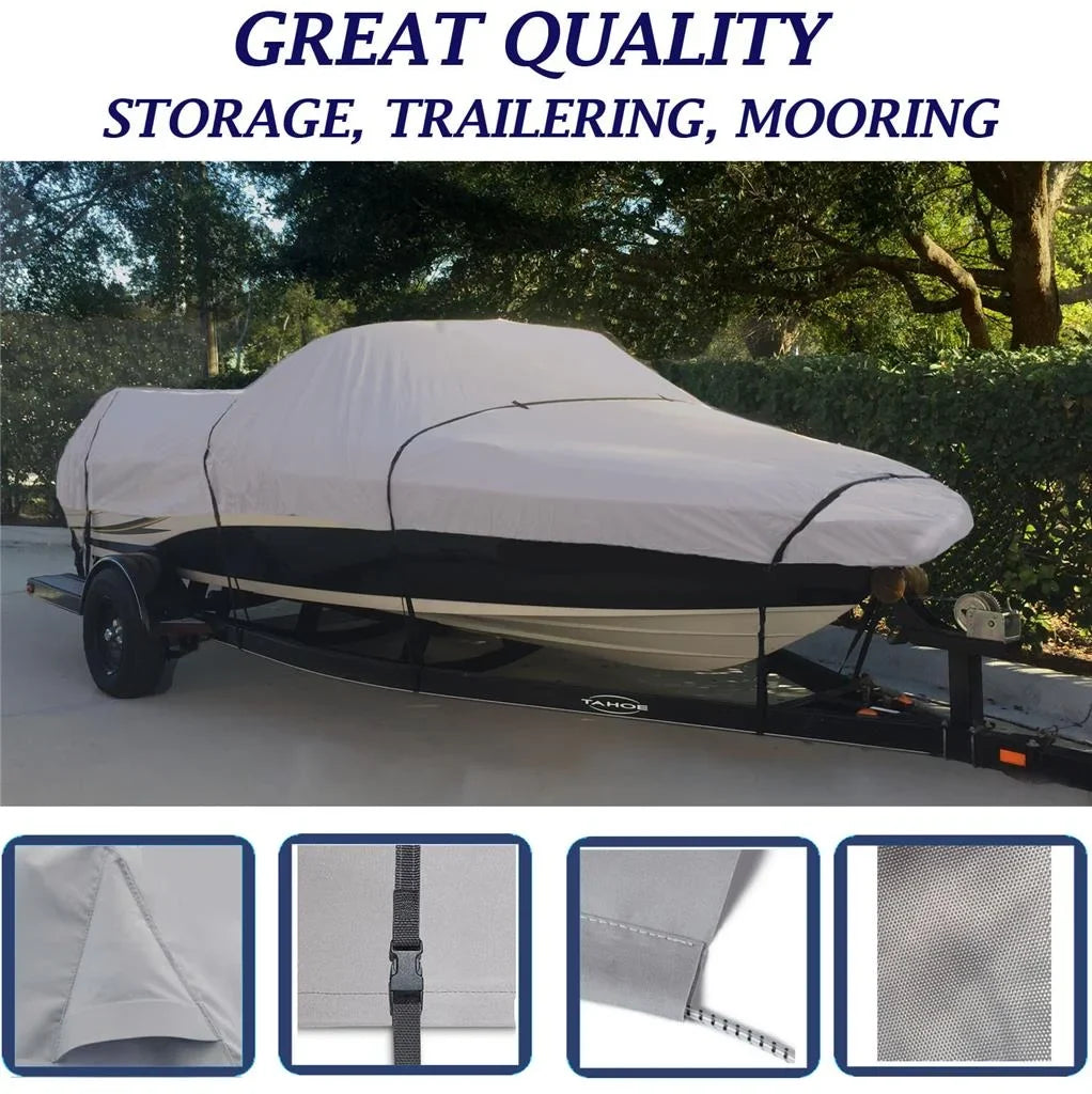 BOAT COVER Compatible for STARCRAFT SEAFARER 14 DLX SC 1993 STORAGE, TRAVEL, LIFT