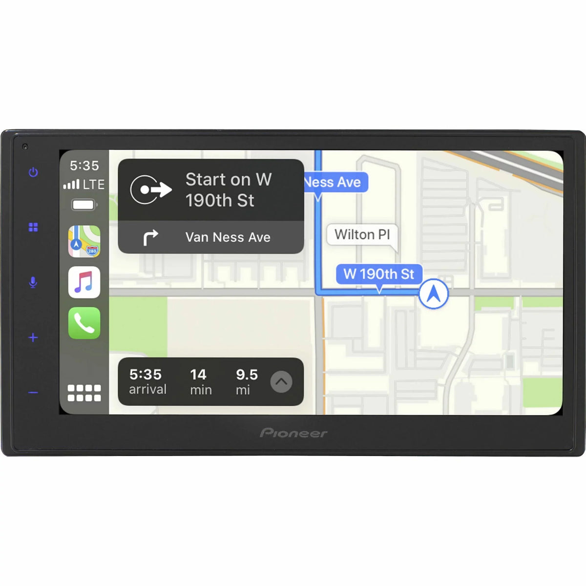 Restored Premium Pioneer DMH1770 6.8" Capacitive Glass Display Bluetooth and Back-Up Camera Ready Digital Media Receiver (Refurbished)