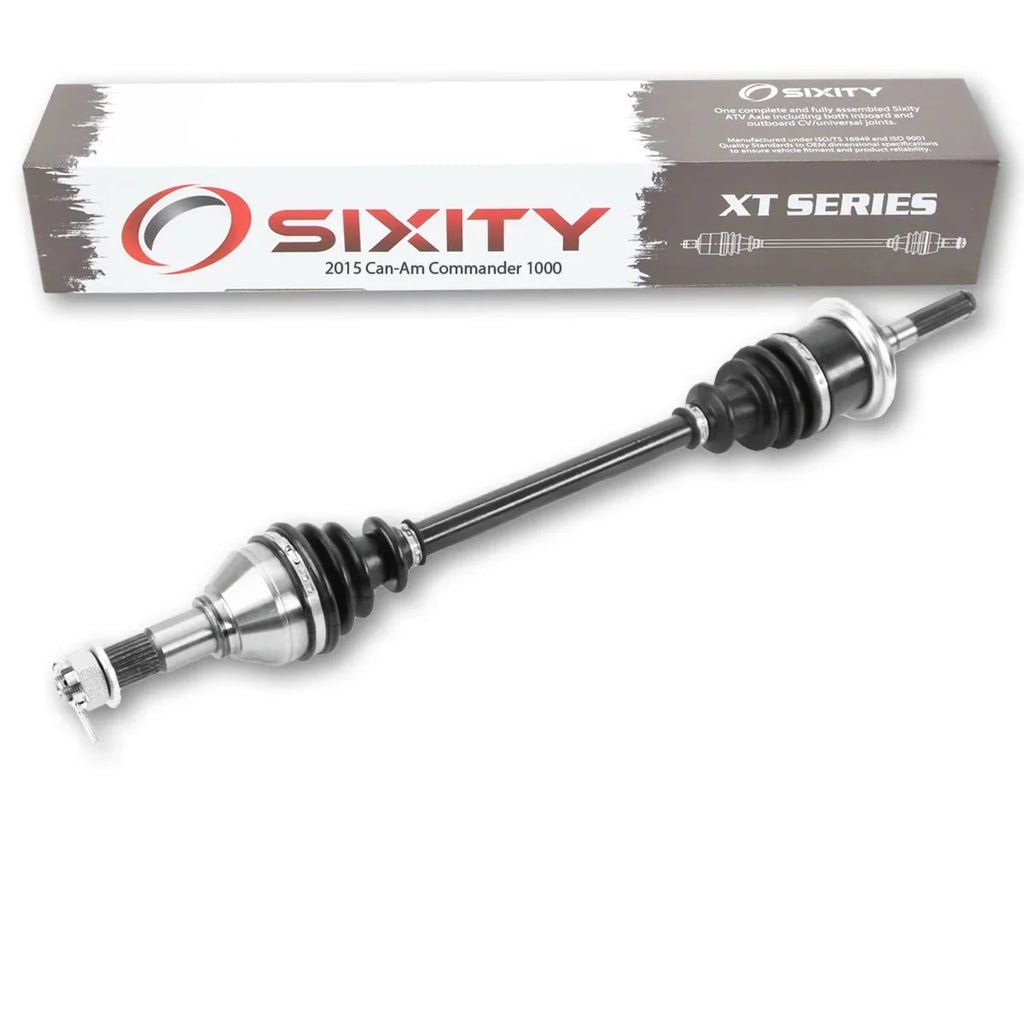 Sixity XT Front Right Axle compatible with Can-Am Commander 1000 2015 - MAX 1000 DPS XT 4X4