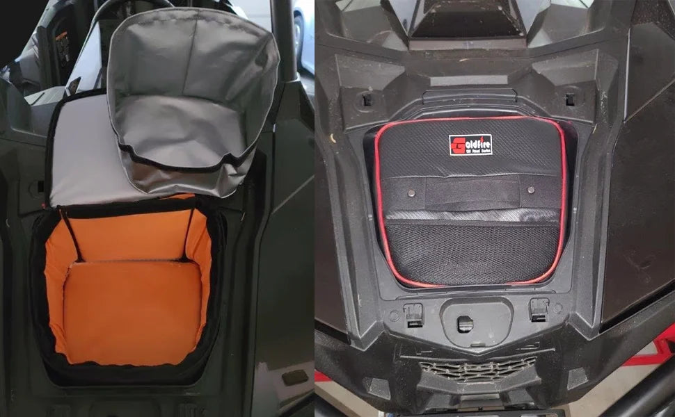 RZR RS1 Storage Organizers UTV Accessories Underhood Storage Bag Cooler Liquid Tool Bag Fit for Polaris RZR RS1 2018+