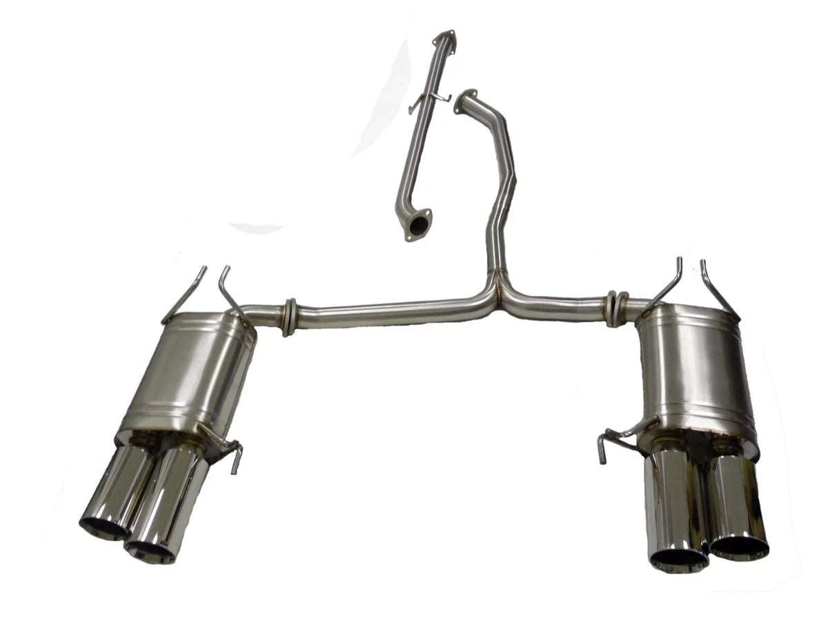 OBX Catback Exhaust Fitment For 2009 thru 2014 Acura TL Base FWD