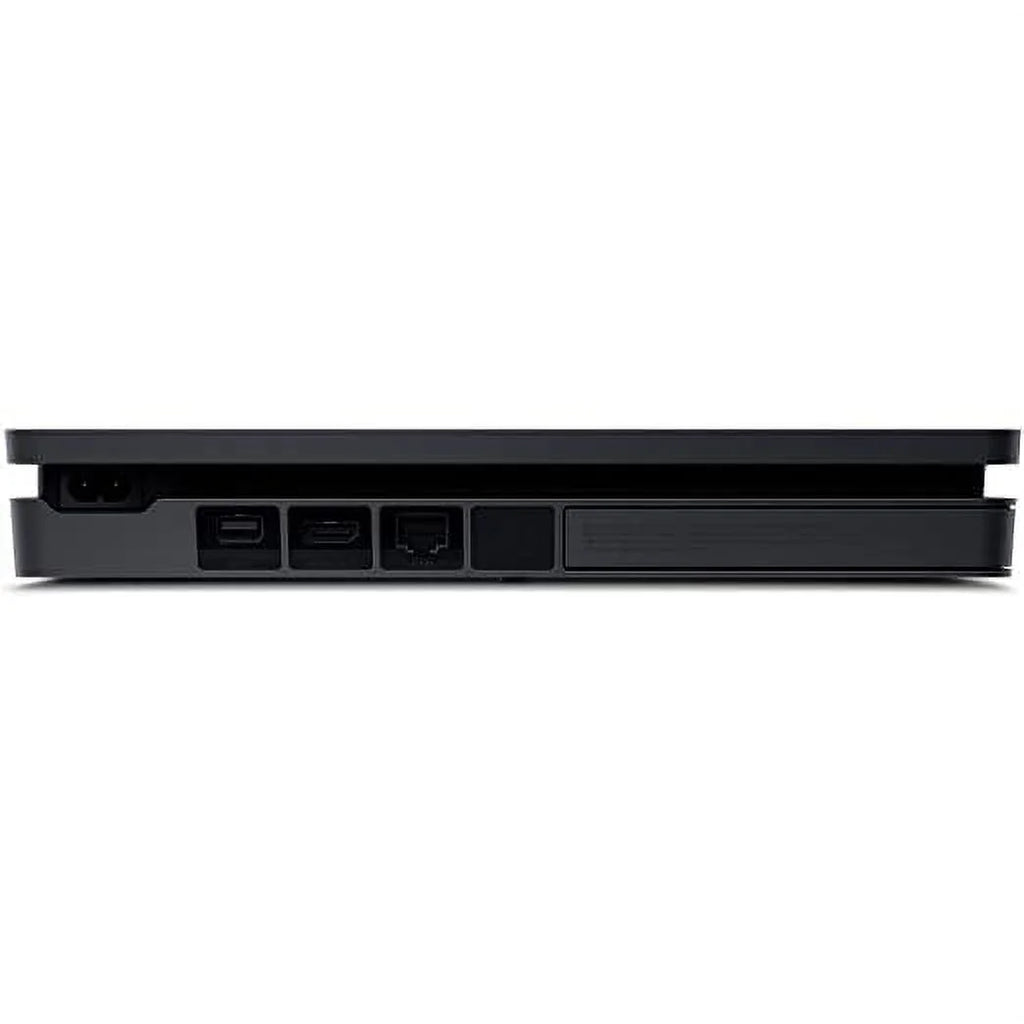 2215B PlayStation 4 Slim 1TB Gaming Console Black, Headset With BOLT AXTION Cleaning Kit Bundle Like New