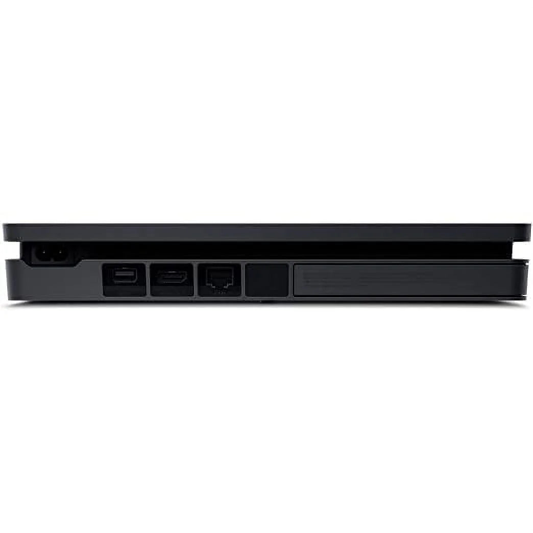 2215B PlayStation 4 Slim 1TB Gaming Console Black, Headset With BOLT AXTION Cleaning Kit Bundle Like New