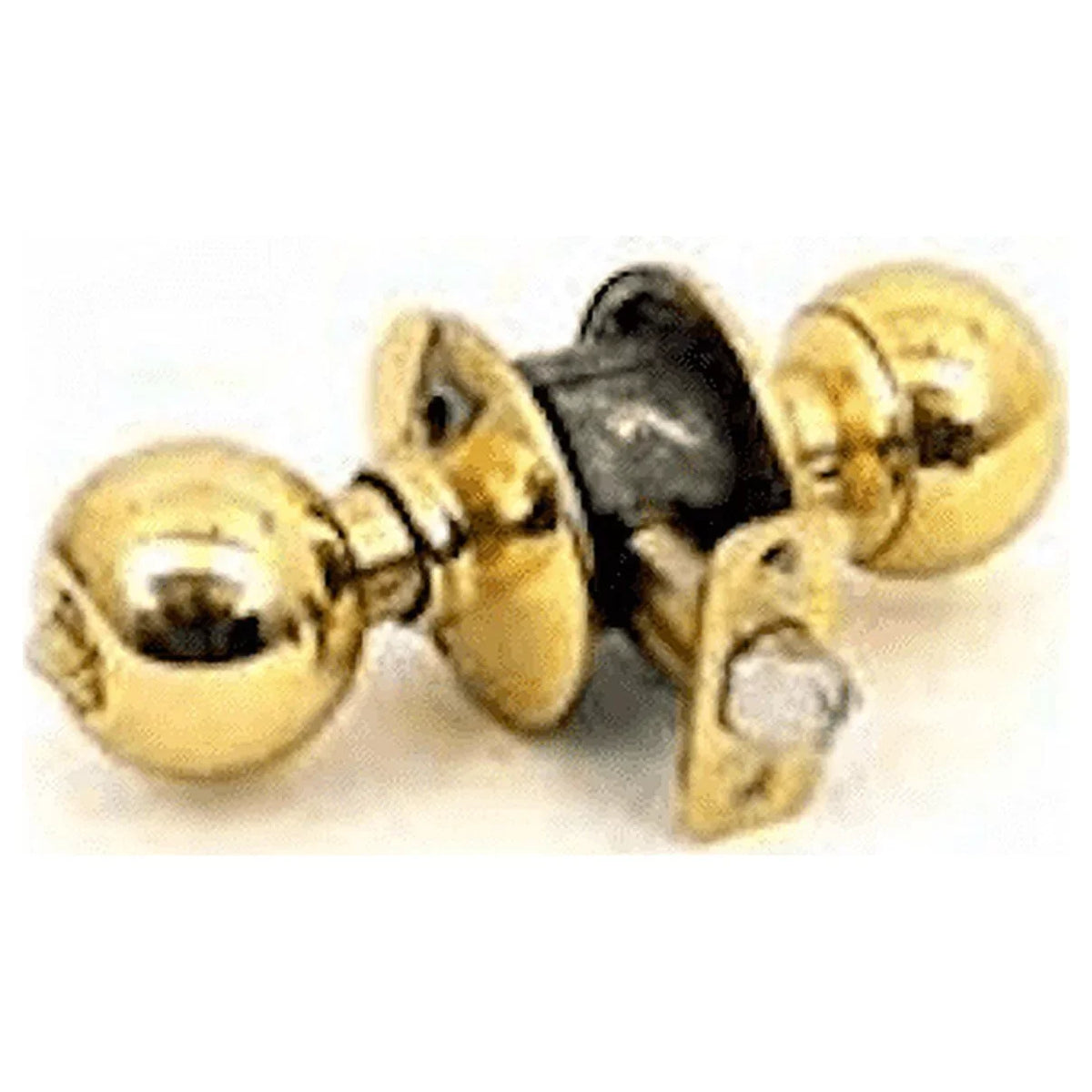 Schlage Lock F51A Orb 605 Orb Entrance K4 Bright Brass